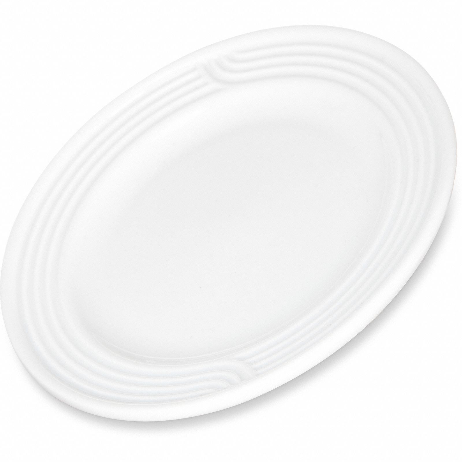 Bread and Dessert Plate: Dinex, China, White, 5 1/2 in Dia, White