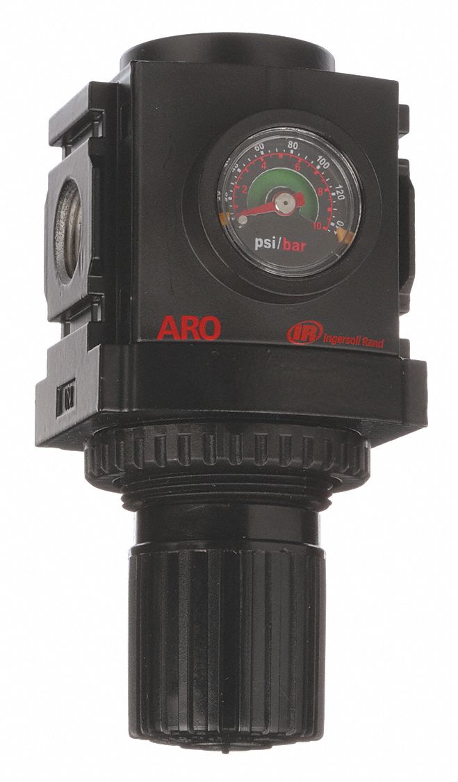 ARO 3/8 in General Purpose Air Regulator , 113 cfm Max. Flow