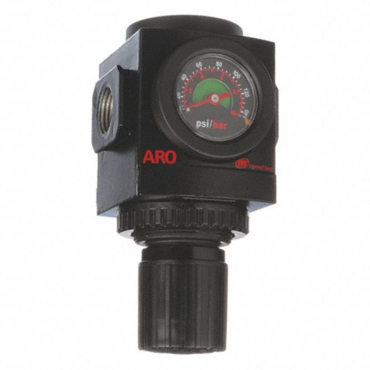 Aro 1 2 In General Purpose Air Regulator 210 Cfm Max Flow Regulators 6crn0 R 600 Grainger