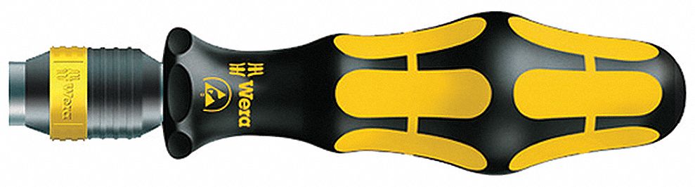 MULTI-BIT SCREWDRIVER, HANDLE ONLY TIP, HANDLE ONLY TIP SIZE, 0 TIPS, HANDLE ONLY, QUICK CHANGE