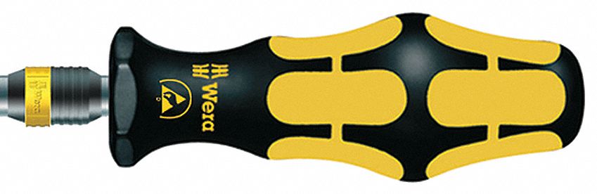 MULTI-BIT SCREWDRIVER, HANDLE ONLY TIP, HANDLE ONLY TIP SIZE, 0 TIPS, HANDLE ONLY, QUICK CHANGE