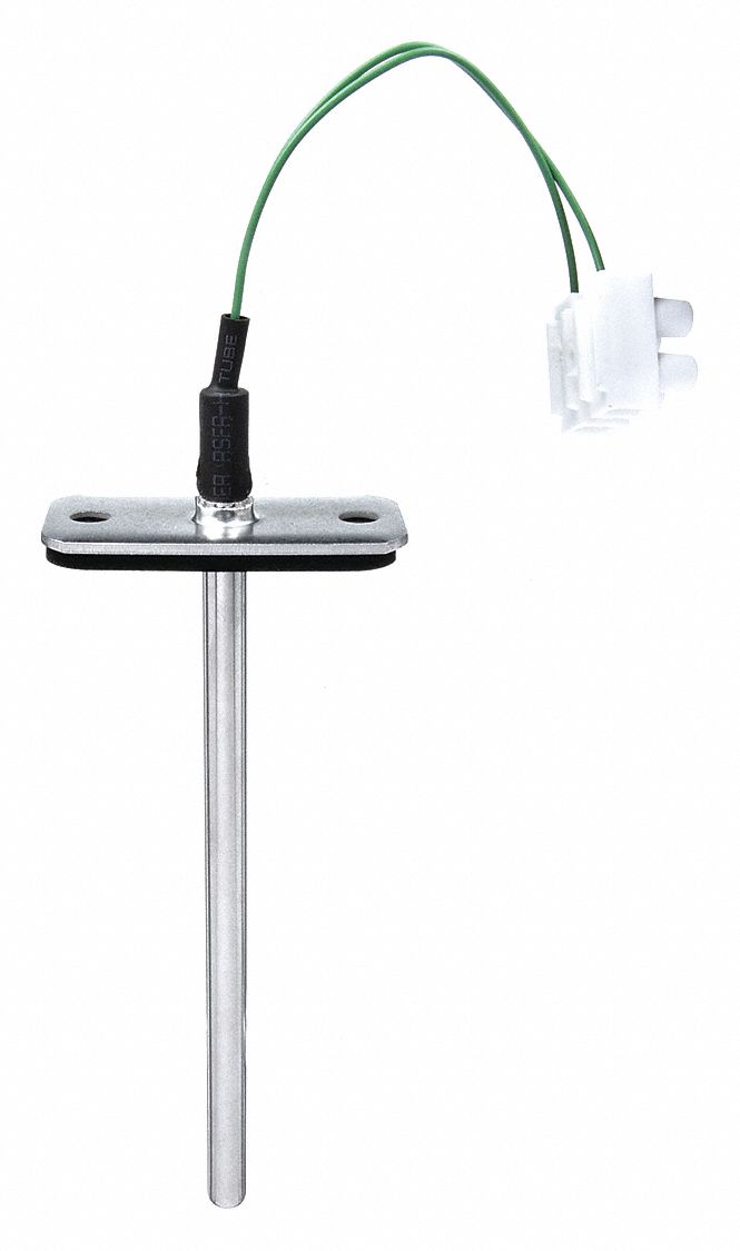 Duct Temperature Probe: -40°F to 302°F /-40°C to 150°C, 10, 000 ohm, Bare Wire