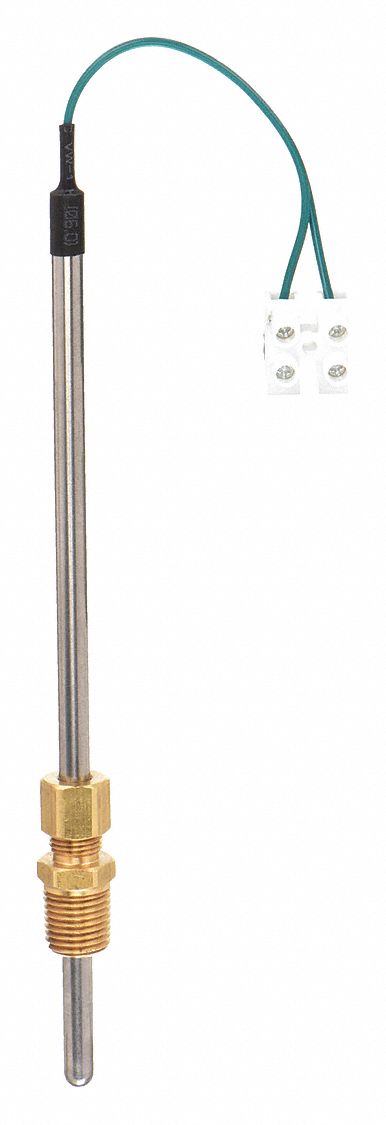 DWYER, -40°F to 302°F /-40°C to 150°C, 10,000 ohm Resist, Immersion ...