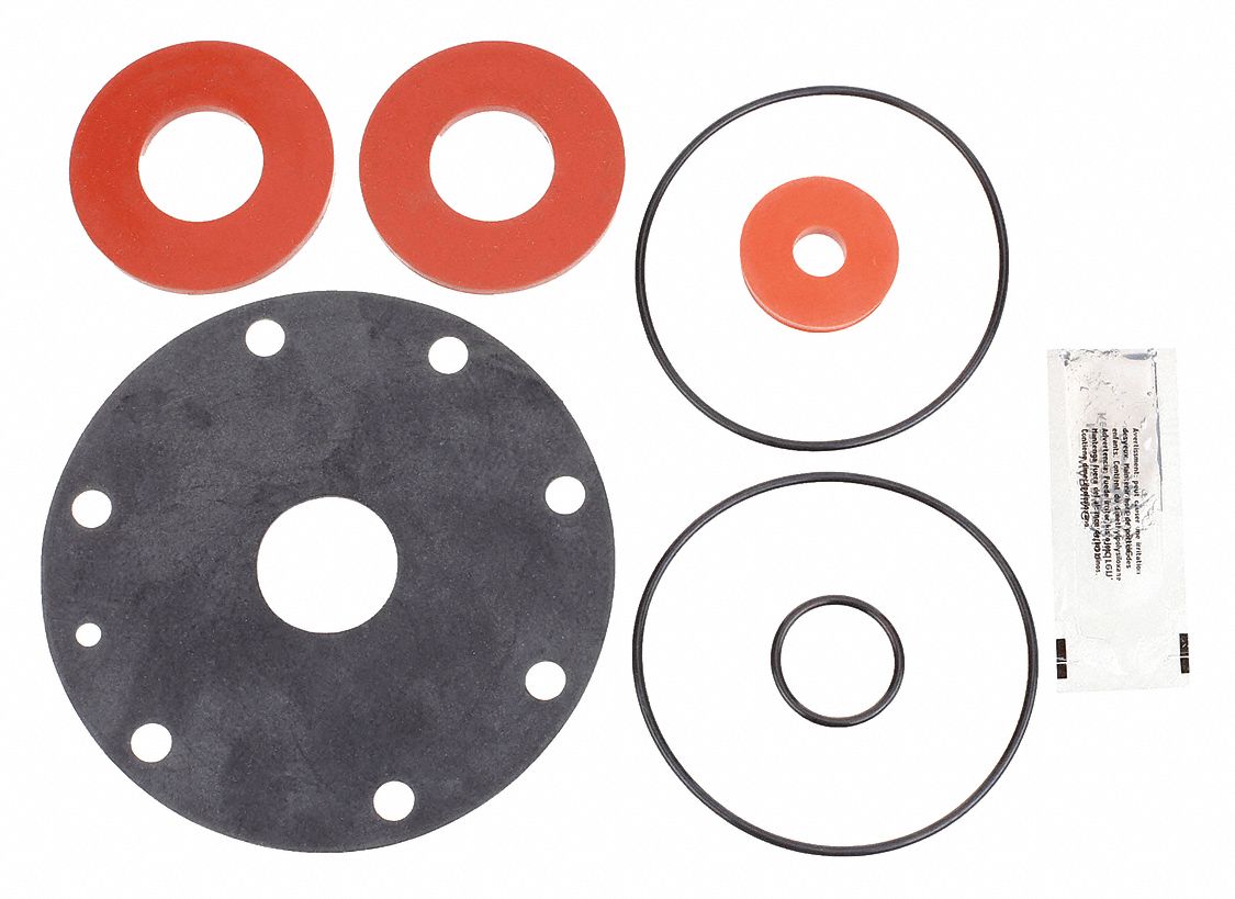 Backflow Preventer Repair Kit: Rubber Repair Kit, 6AVX6/6AVX7/6AVX8, Repair Kit
