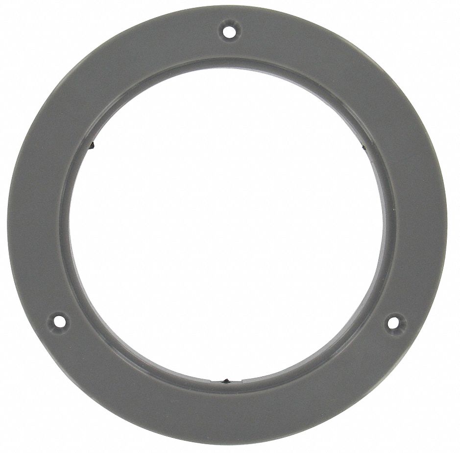 DWYER Magnehelic Panel Mounting Flange, 41/2" 6CUP4A286 Grainger