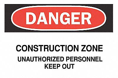 CONSTRUCTION ZONE KEEP OUT
