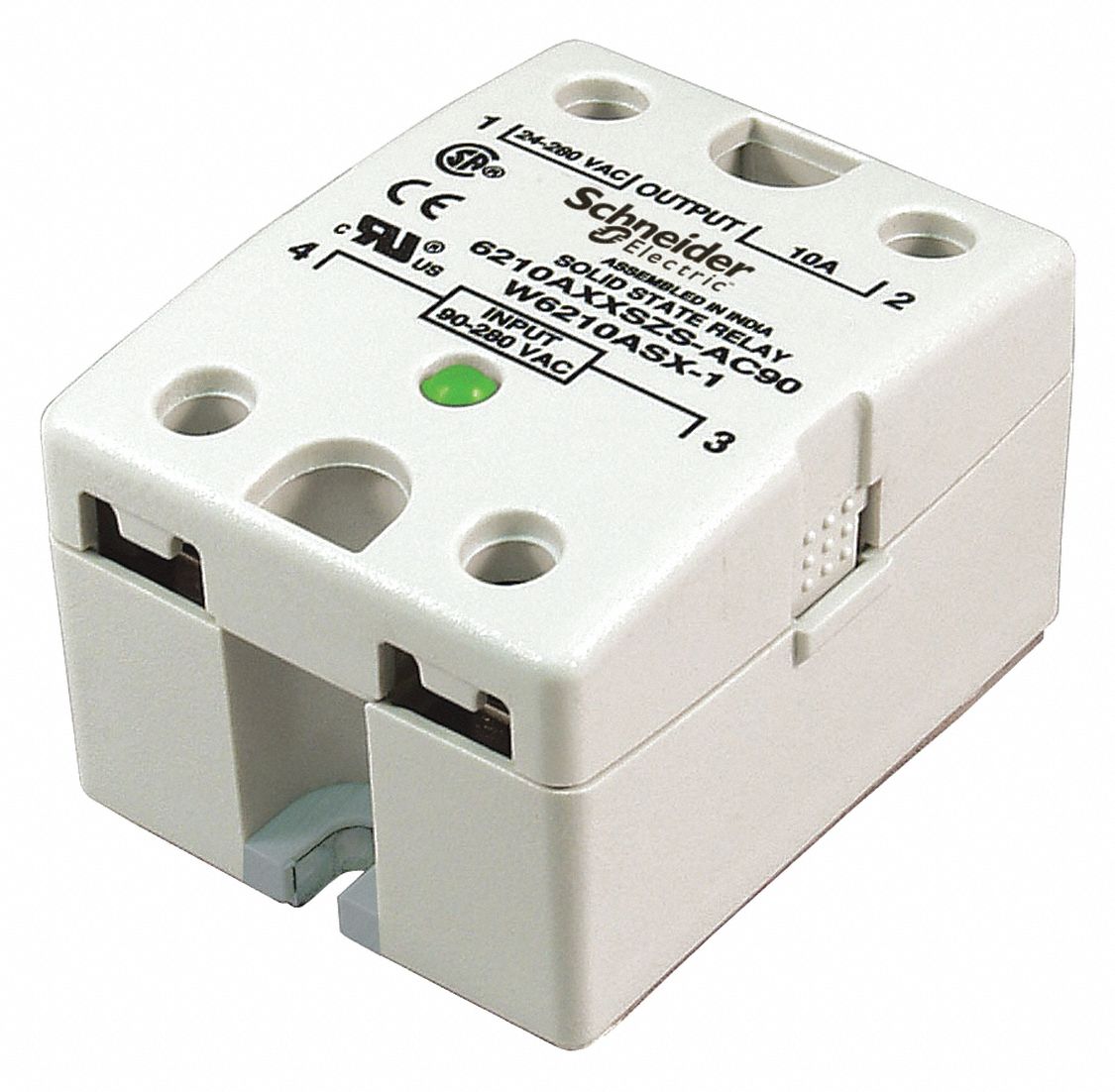 SCHNEIDER ELECTRIC Solid State Relay, Input or Control Voltage 3 to 32V