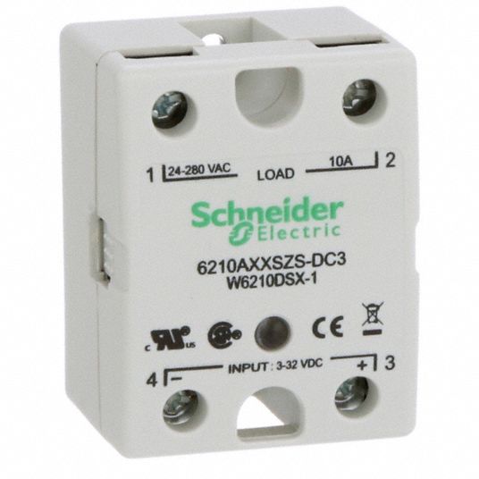 SCHNEIDER, Surface Mounted, 10 A Max Output Current, Solid State Relay