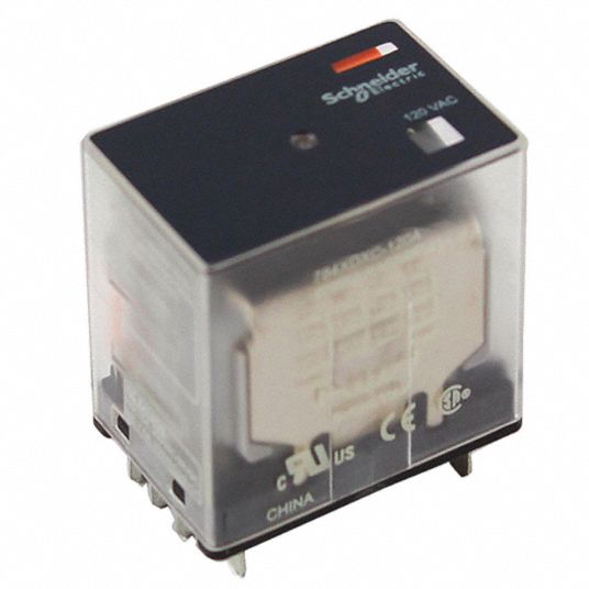 SCHNEIDER ELECTRIC General Purpose Relay, 12V DC Coil Volts, 12A 277V