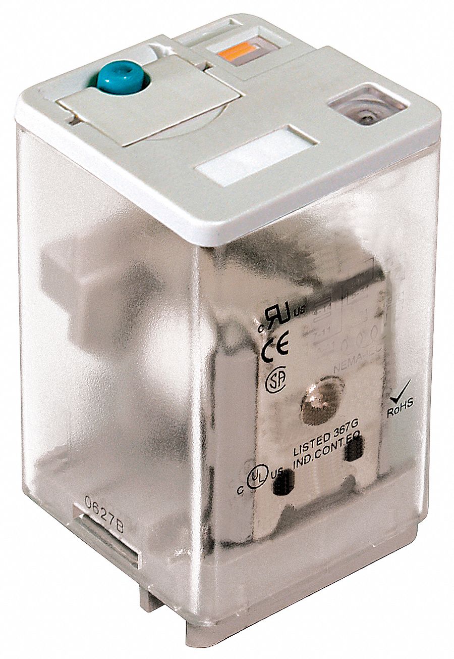 24V AC Coil Volts, 16A 277V AC Contact Rating Relay, 16A 28V DC Contact Rating Relay