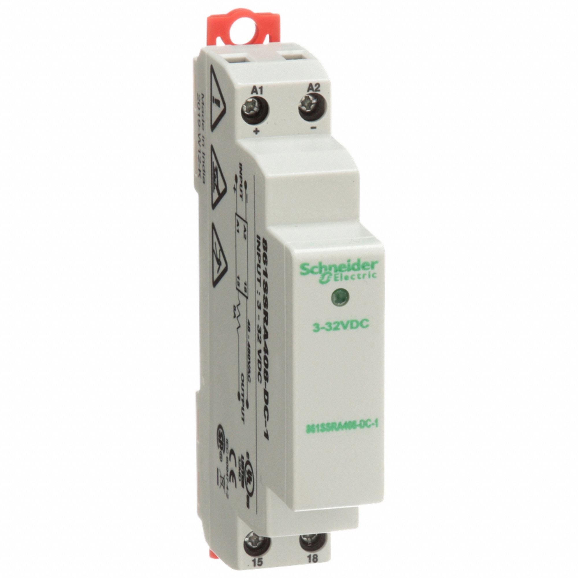 SCHNEIDER, DINRail & Surface Mounted, 8 A Max Output Current, Solid