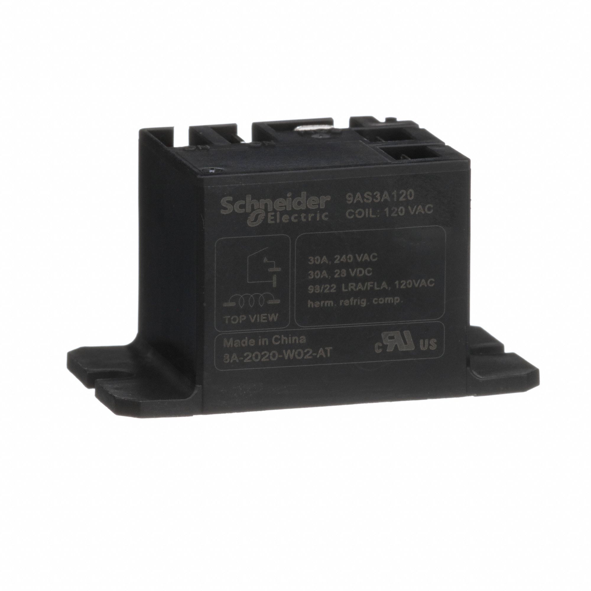 H8130 EnclosedPower Relay 120VAC SPST-NO 4Pins