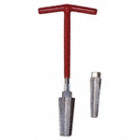 HAND TOOL, HEX DRIVE, STRAIGHT FLUTE, RIGHT HAND THREAD, FOR USE WITH½ IN PIPE