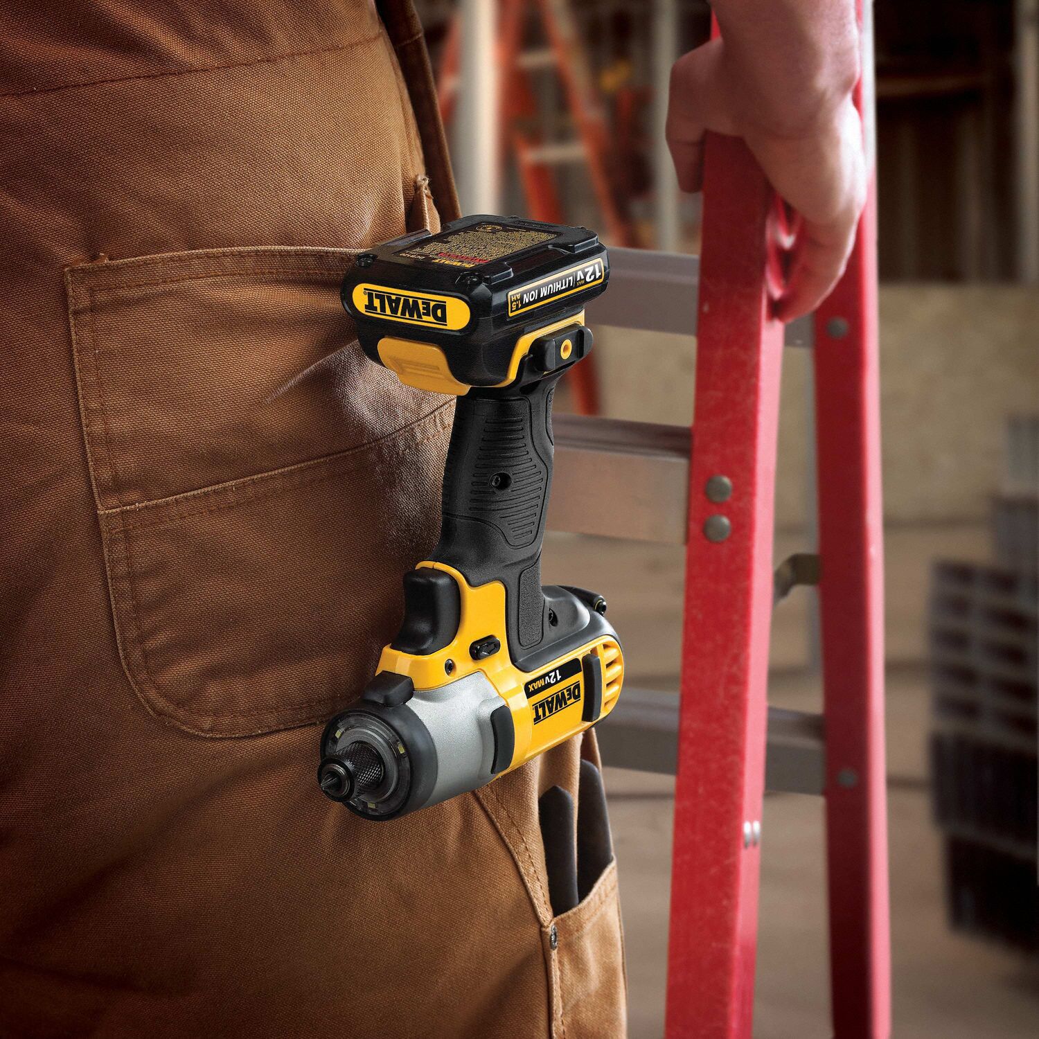 Dewalt Impact Driver: 950 In-lb Max. Torque, 2,450 Rpm Free Speed 