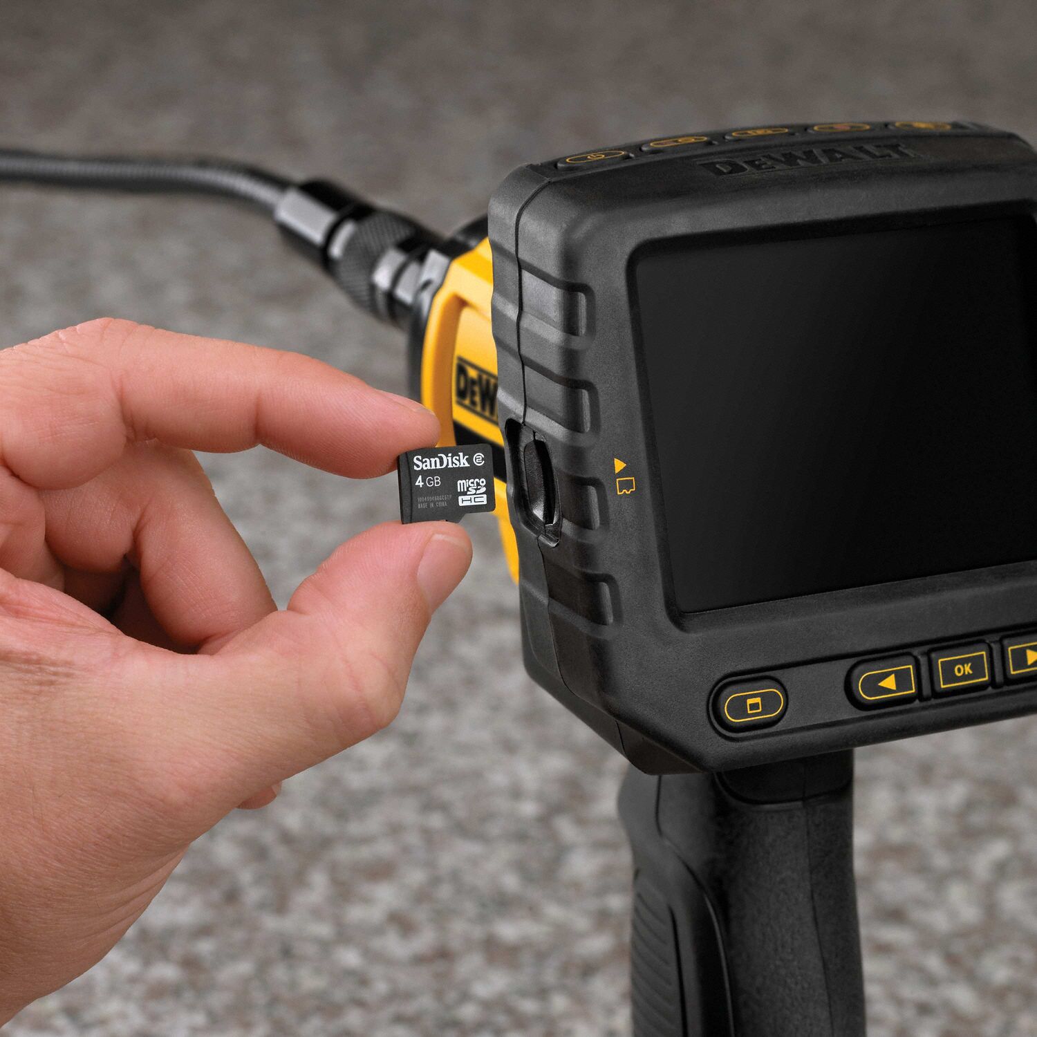 DEWALT Video Borescope, 3.5 In, 36 In Shaft 6CXN6DCT410S1 Grainger