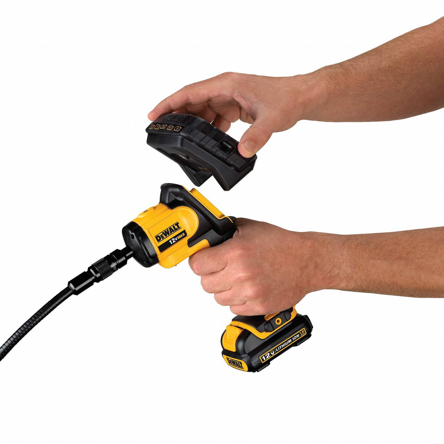 DEWALT Video Borescope, 3.5 In, 36 In Shaft 6CXN6DCT410S1 Grainger