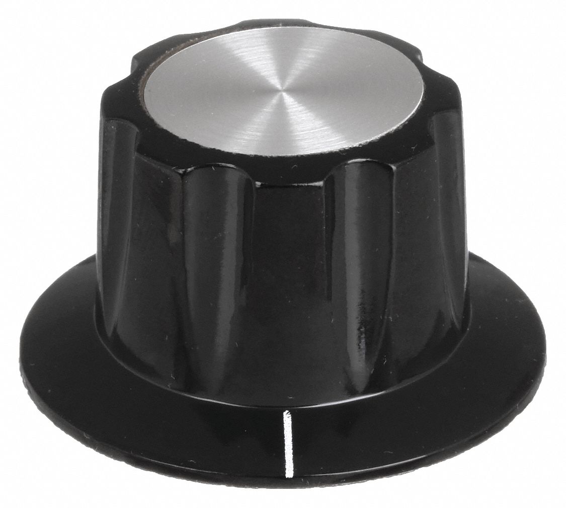 Hand Knob: Ball, Thermoset, 3/8"-16 Thread, 20 mm Thread Lg, 1.94 in Dia