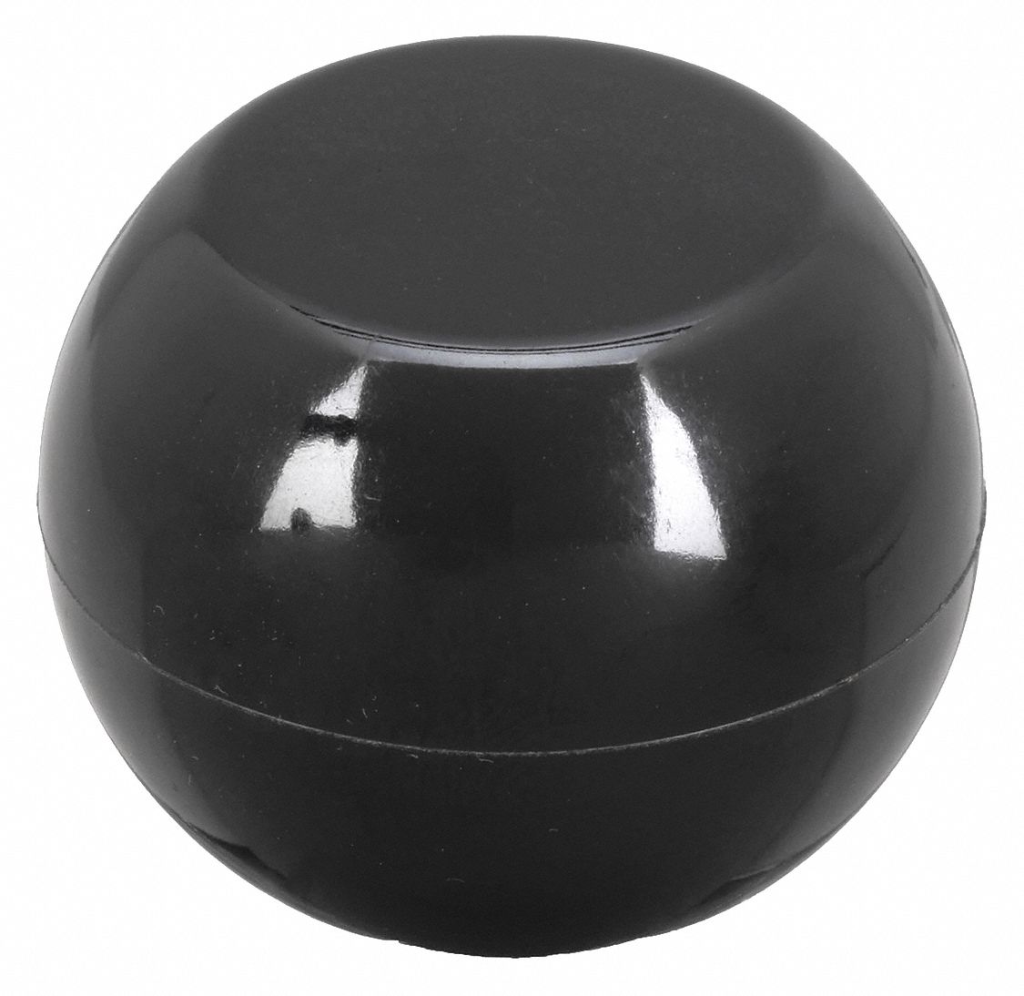 Hand Knob: Ball, Thermoset, 3/8"-16 Thread, 16 mm Thread Lg, 1.5 in Dia
