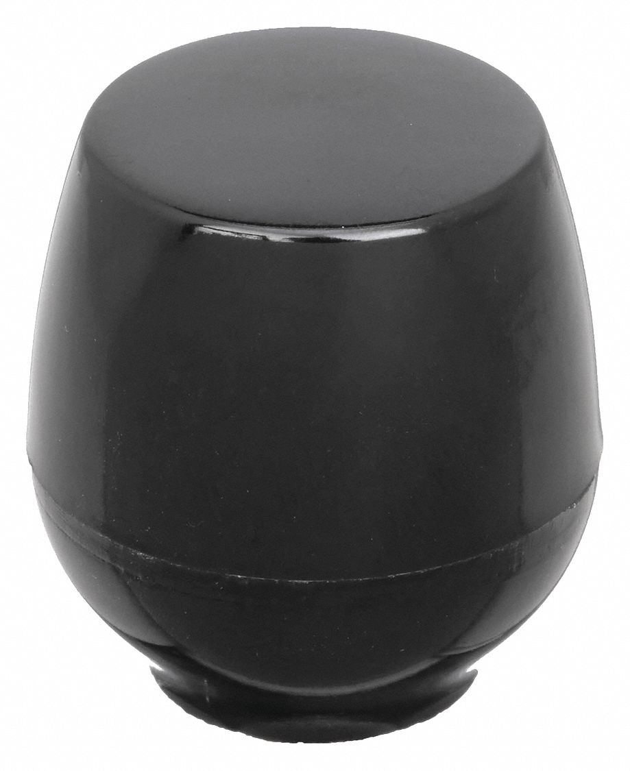 Hand Knob: Ball, Thermoset, 3/8"-16 Thread, 10 mm Thread Lg, 1.375 in Dia