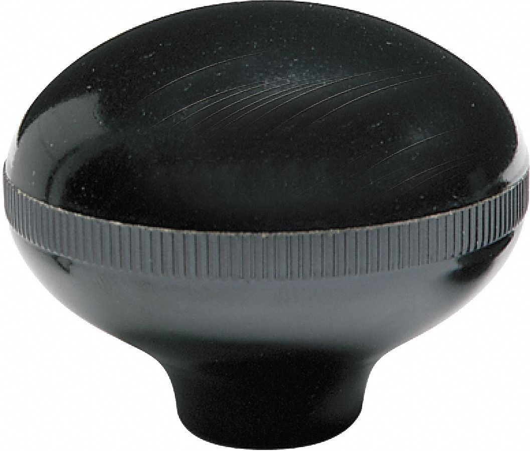 DAVIES Hand Knob, Threaded Insert, Handle Type Ball, Thermoset, Thread