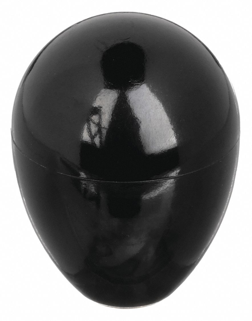Hand Knob: Ball, Thermoset, 1/4"-20 Thread, 10 mm Thread Lg, 1.125 in Dia