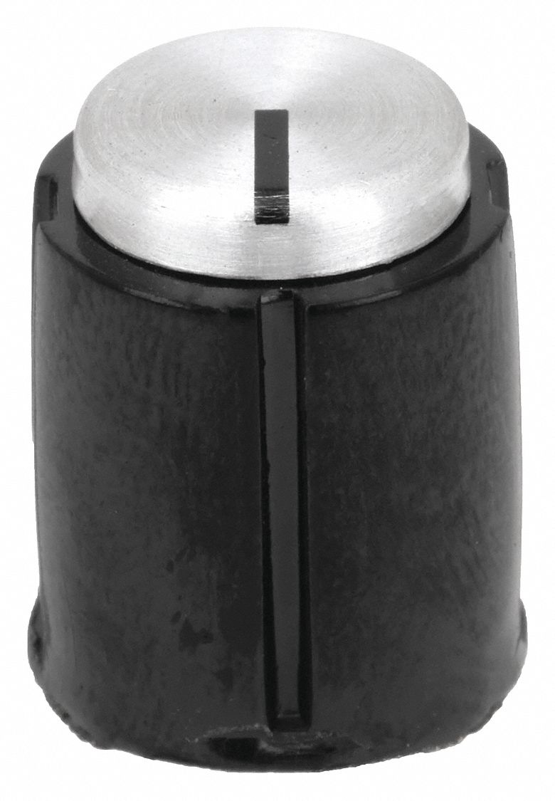 Hand Knob: Instrument, Thermoset, 0.53 in Dia, 0.625 in Ht