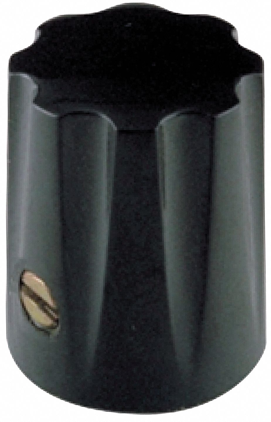 DAVIES Hand Knob Round, Thermoset, Unthreaded Molded Hole, 1/4 in