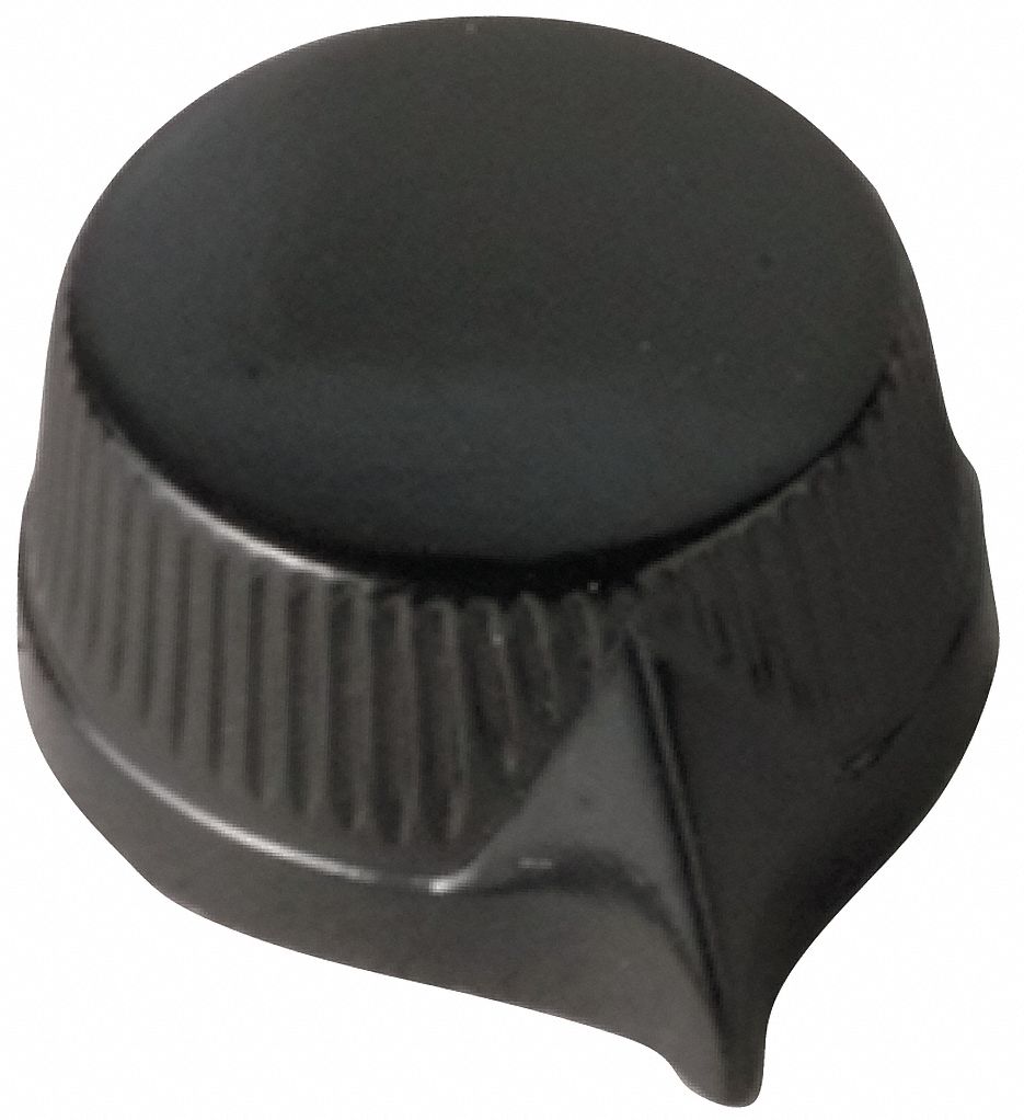 DAVIES Hand Knob, Unthreaded Molded Hole, Handle Type Pointed