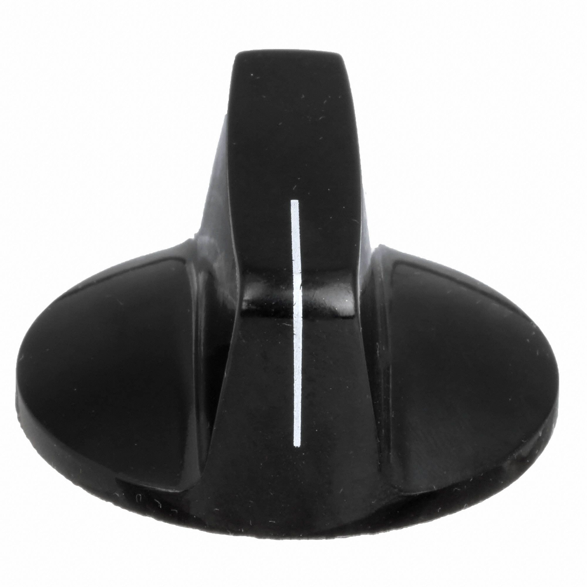 DAVIES Hand Knob, Unthreaded Bushing, Handle Type Pointed, Brass