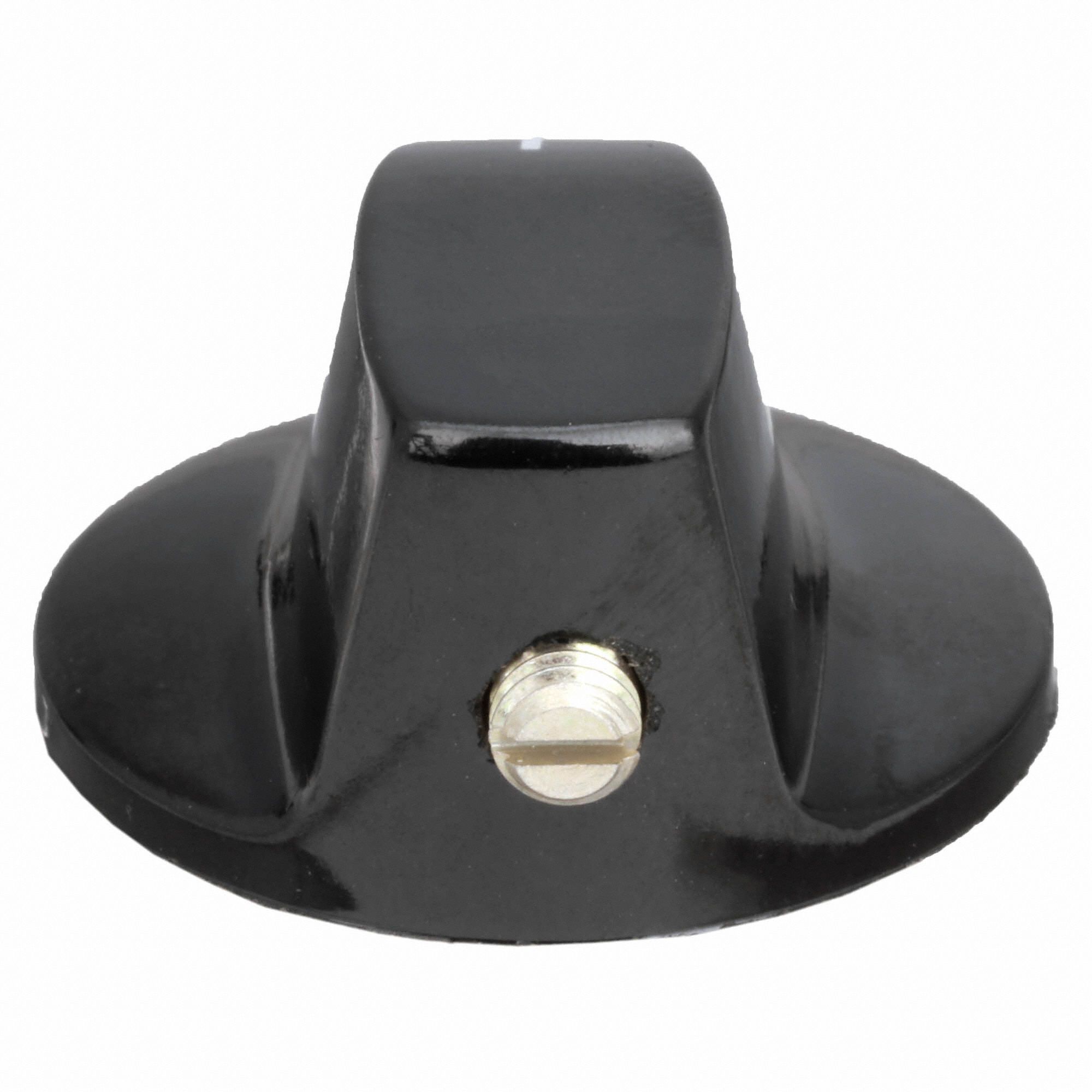 DAVIES Hand Knob, Unthreaded Molded Hole, Handle Type Pointed