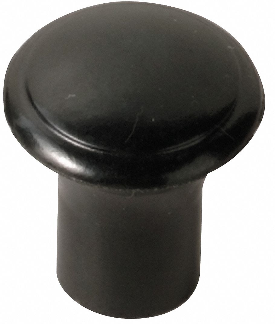 DAVIES Hand Knob, Threaded Insert, Handle Type Pull, Thermoset, Thread Size 832, Screw Length