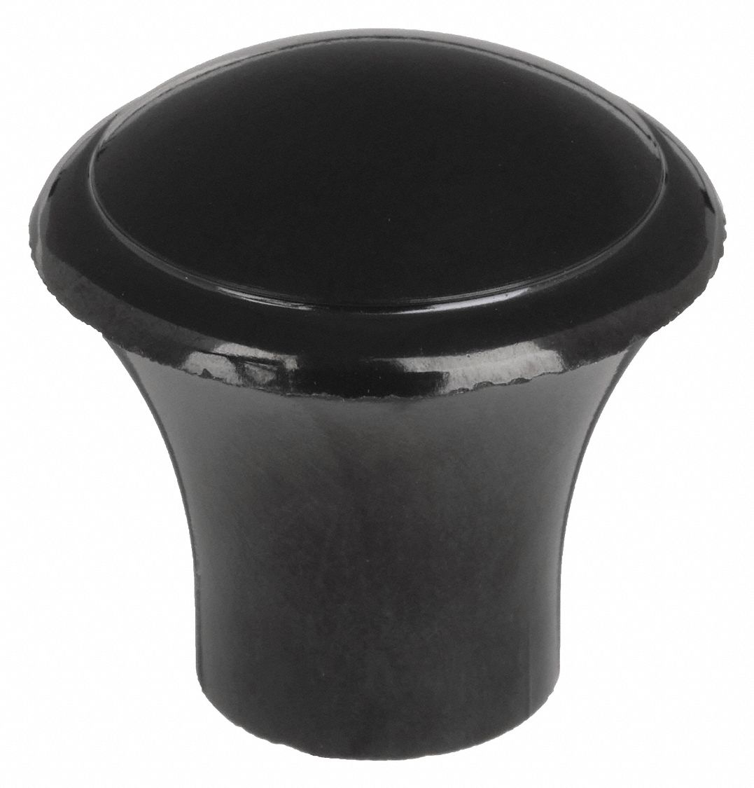 Hand Knob: Pull, Thermoset, #10-32 Thread, 10 mm Thread Lg, 0.66 in Dia