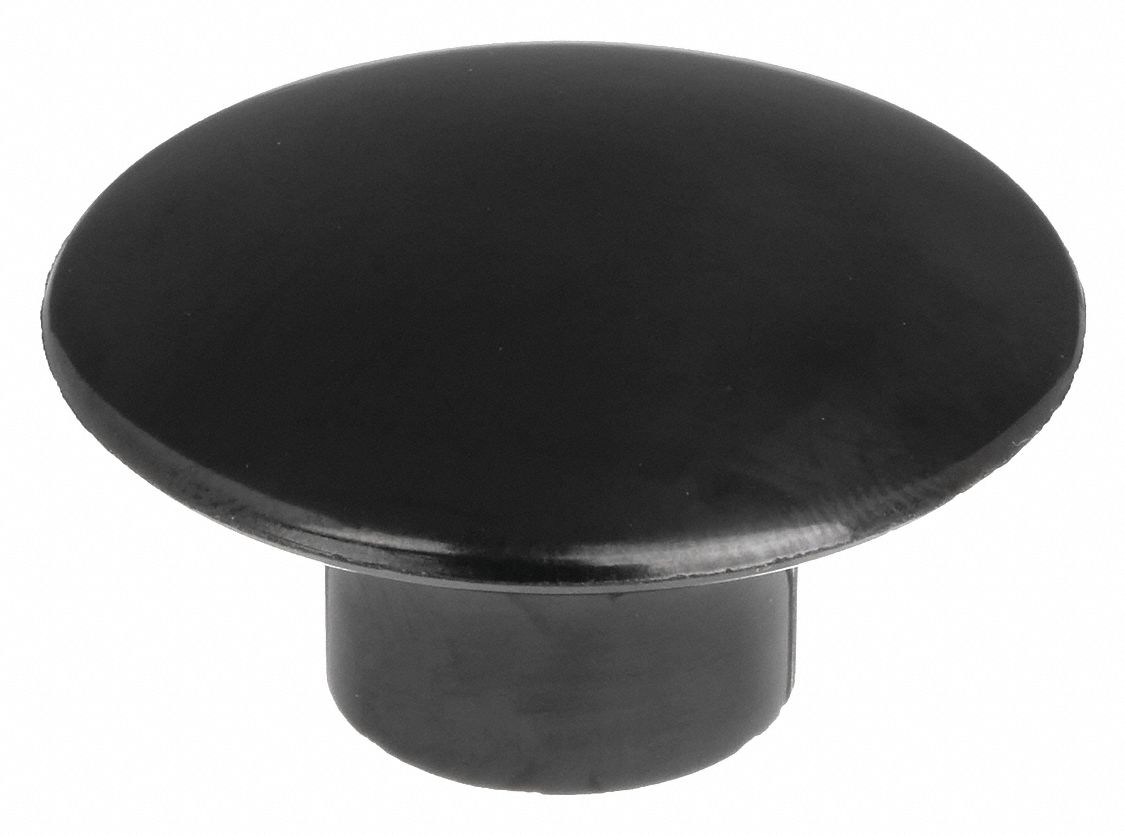 Hand Knob: Pull, Thermoset, #8-32 Thread, 40 mm Thread Lg, 1.5 in Dia