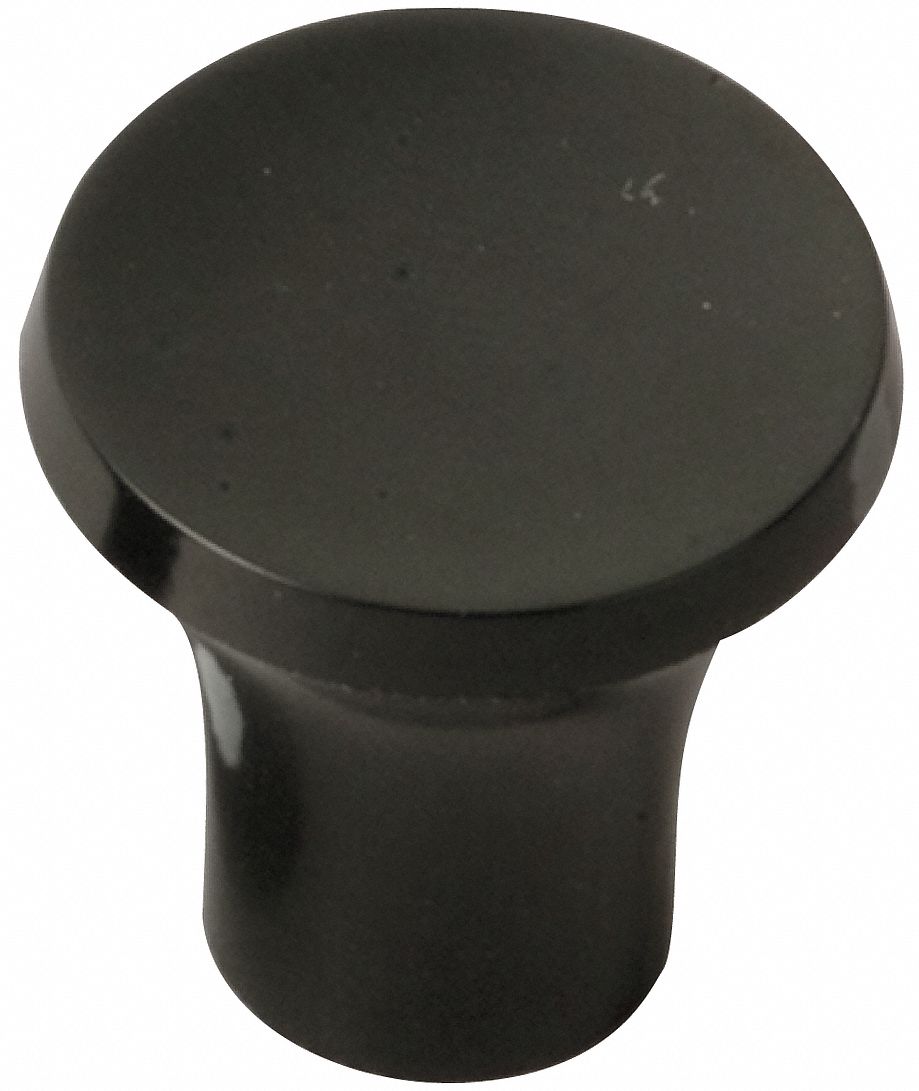 DAVIES Hand Knob Pull, Thermoset, Threaded Insert, 832 Thread Size, 13/16 in Handle Dia