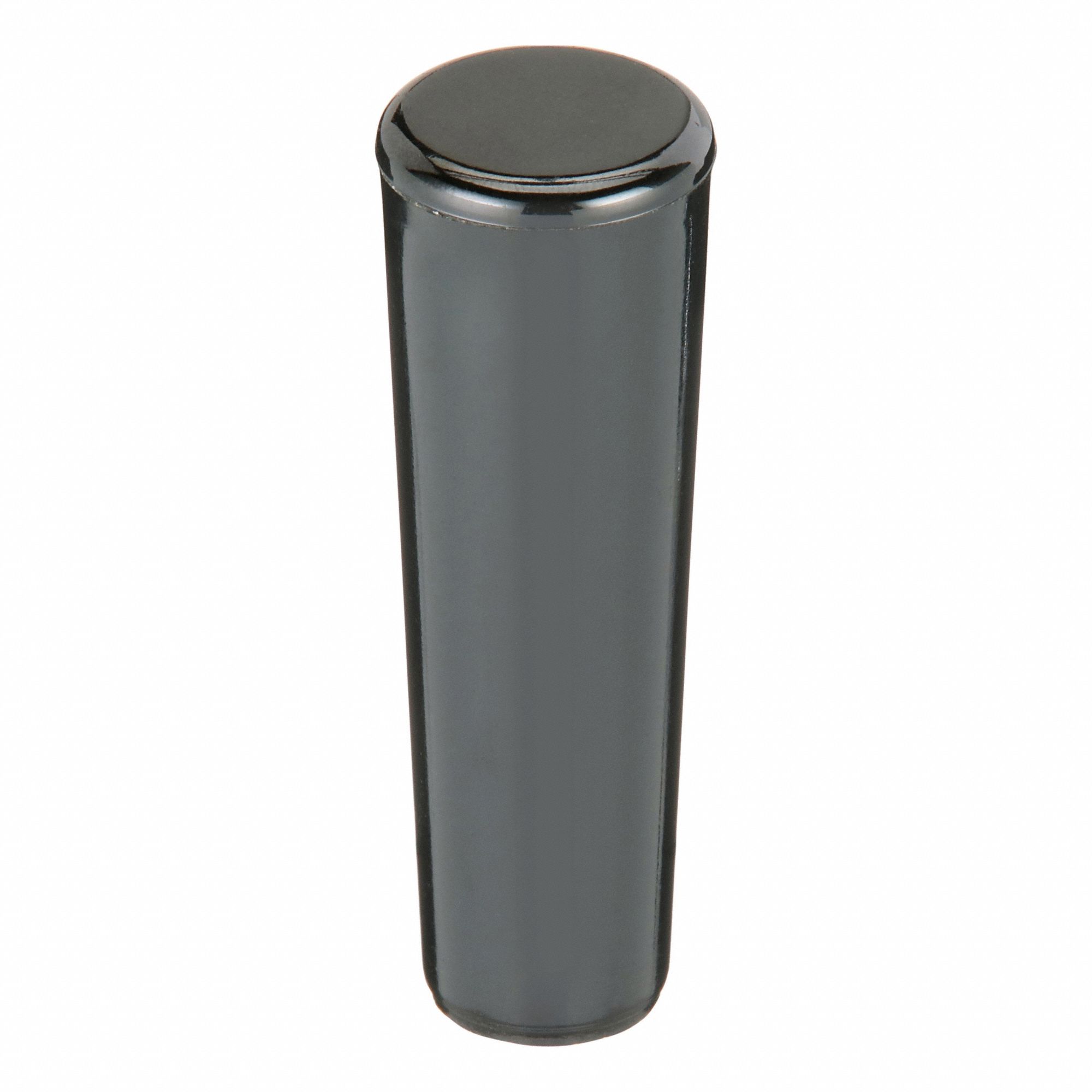 Hand Knob: Tapered, Thermoset, 1/4"-20, 60 mm Thread Lg, 0.875 in Dia