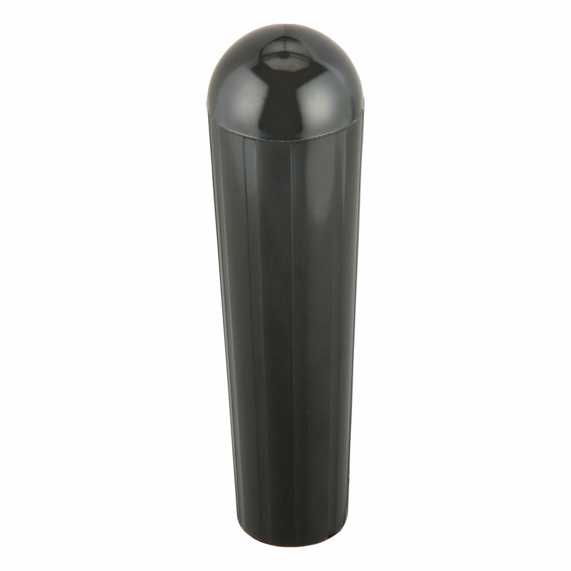 Hand Knob: Tapered, Thermoset, 1/2"-13, 9 mm Thread Lg, 1.375 in Dia