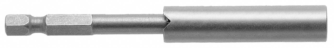 Slotted Power Bit,4F-5R,4 In,PK5