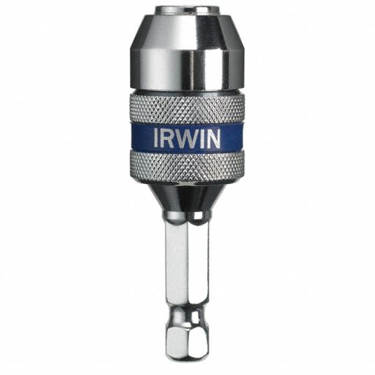 Irwin Bit Holder 3 8 In Drive Size Hex 2 In Overall Bit Lg Magnetic 6cyv1 Grainger