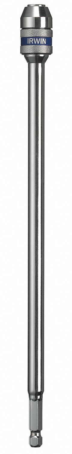 Bit Holder: Bit Holder, Power, 3/8 in Compatible Bit Size, Hex Compatible Bit Shank, Magnetic