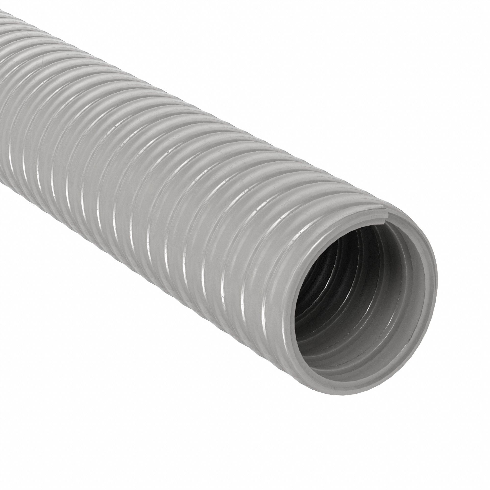 LIQUID-TIGHT FLEX PLASTIC CONDUIT, ¾ IN TRADE SIZE, GREY, 100 FT NOMINAL L, G