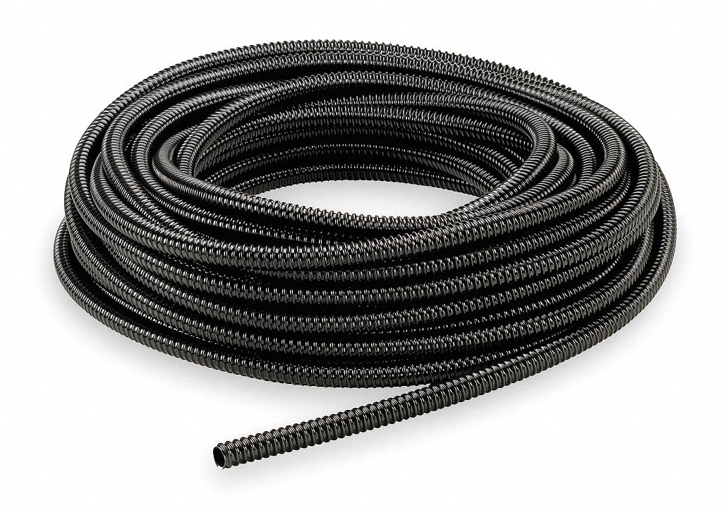 6D085 - Liquid-Tight Conduit 1 In x 100 ft Black