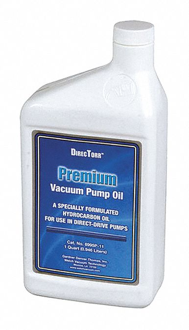 Vacuum Pump Oil: 1 qt, Bottle