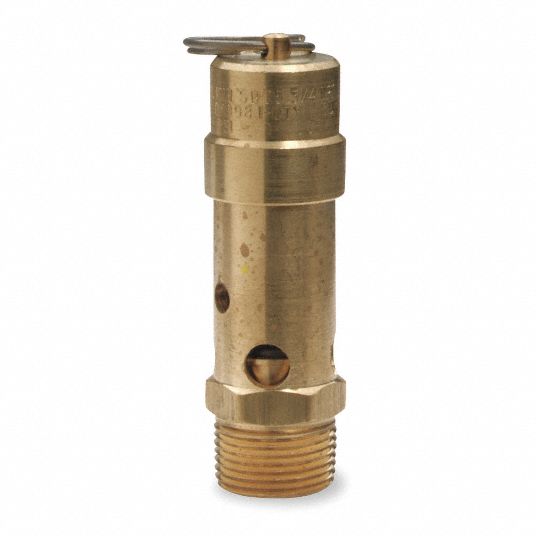 CONTROL DEVICES, Soft Seat, 3/4 in (M)NPT Inlet (In.), Air Safety