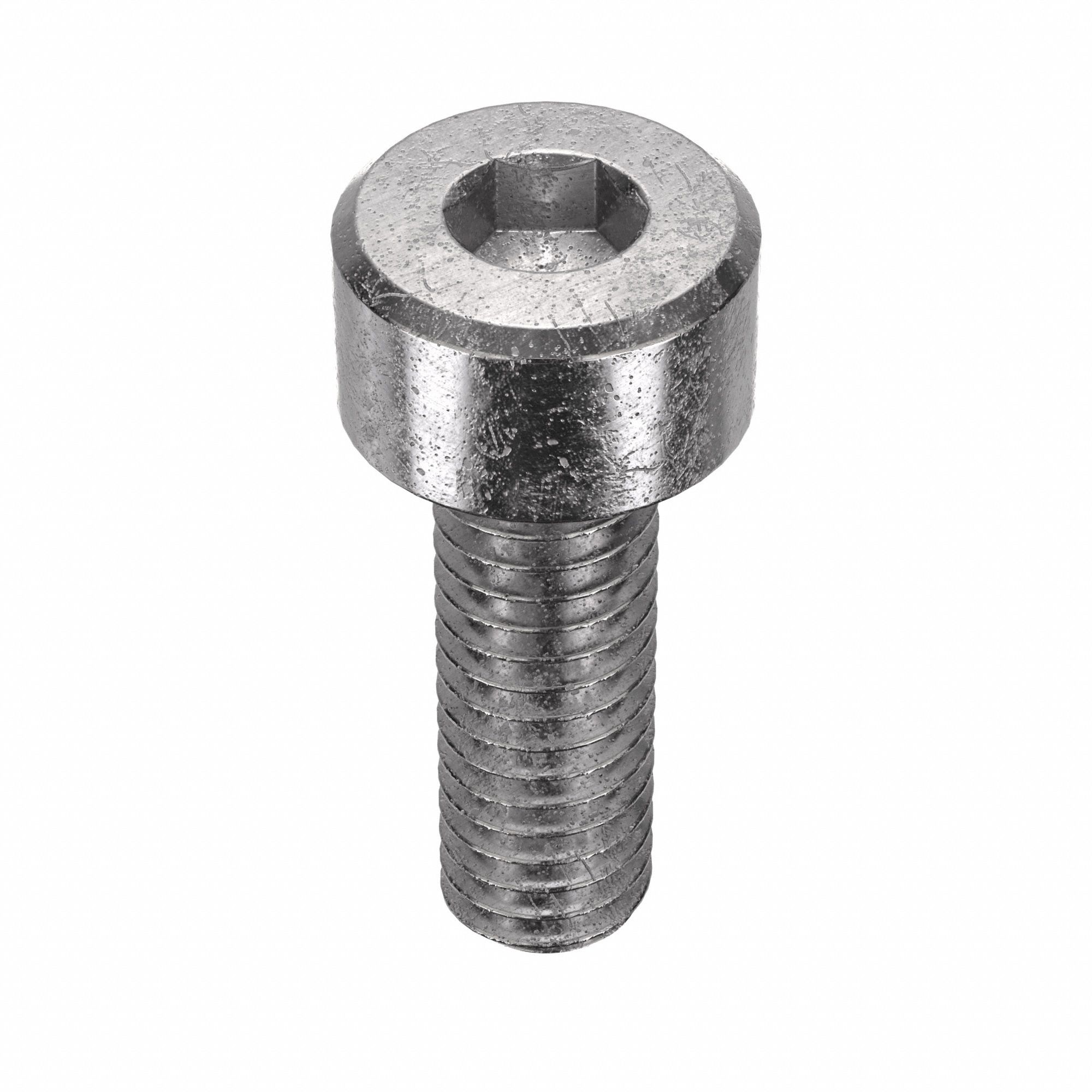 SOCKET HEAD CAP SCREW, M4-0.7 THREAD, 12MM L, STD, PLAIN, 316 STAINLESS STEEL, SOCKET, 50 PK