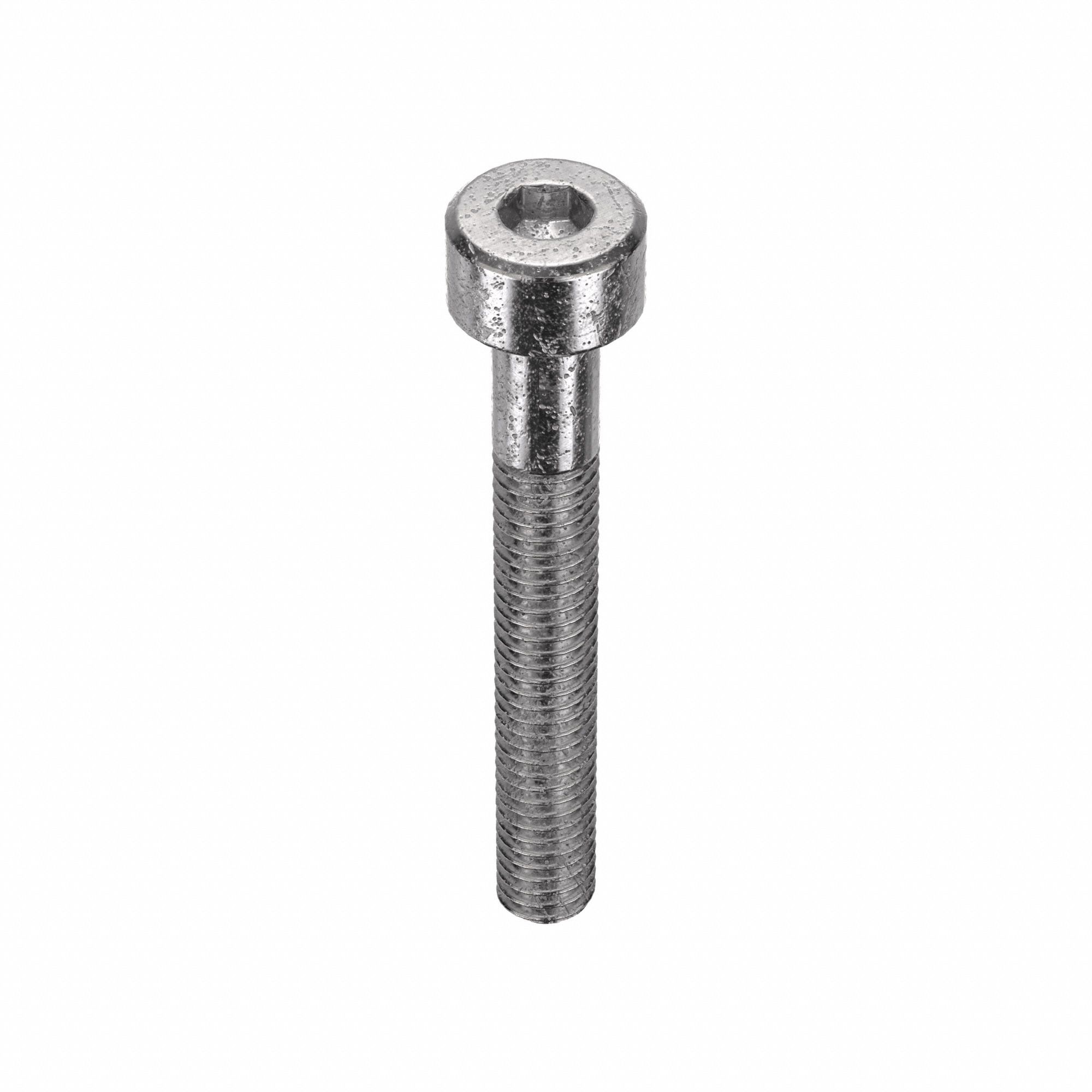 SOCKET HEAD CAP SCREW, M4-0.7 THREAD, 30MM L, STD, PLAIN, 316 STAINLESS STEEL, SOCKET, 50 PK
