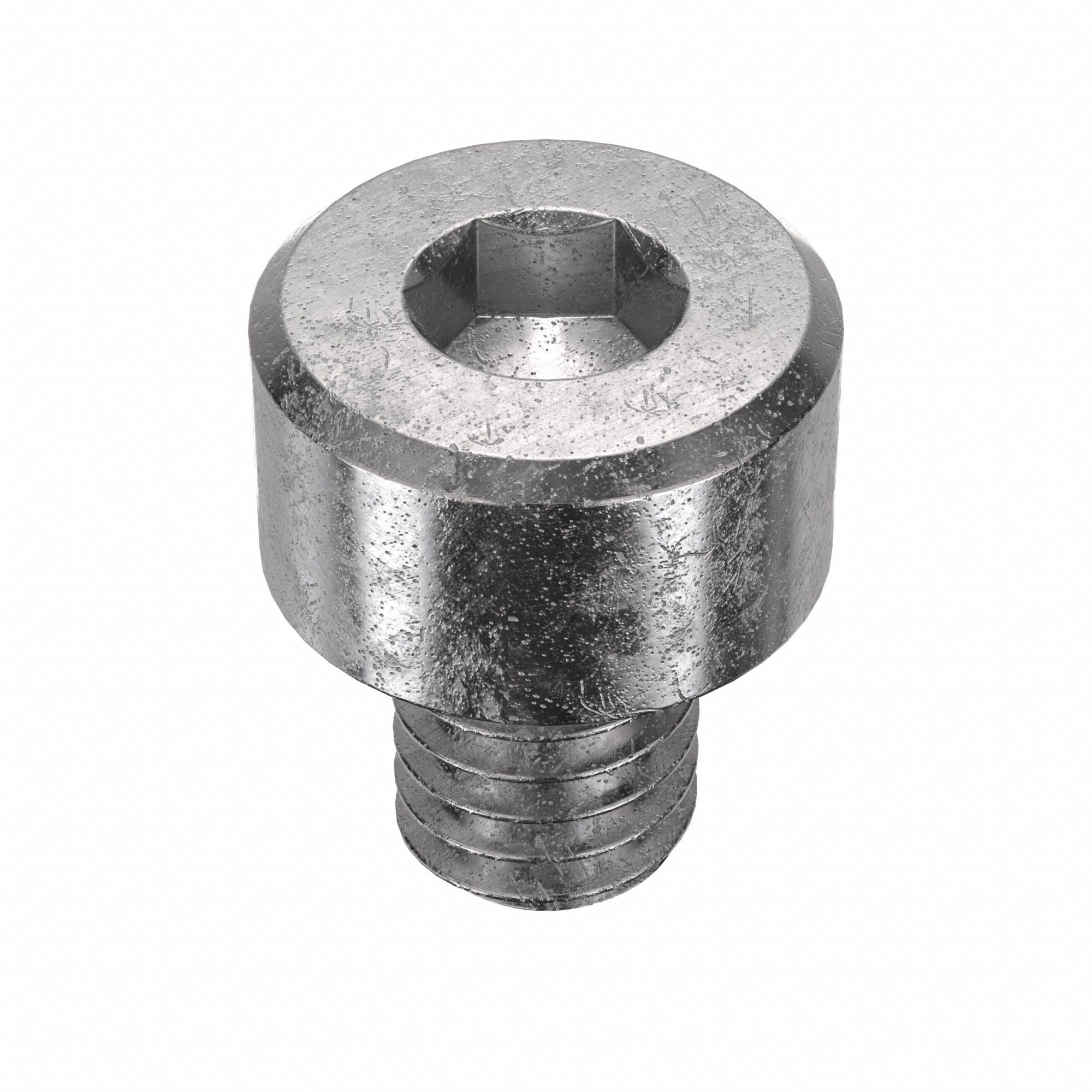 Socket Head Cap Screw: M4x0.70 Thread Size, 5 mm Lg, Std, Plain, Stainless Steel, 18-8, 100 PK
