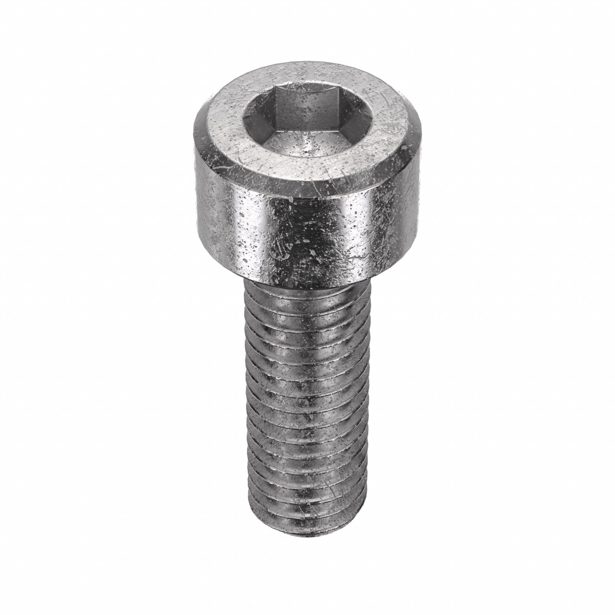Socket Head Cap Screw: M6x1.00 Thread Size, 18 mm Lg, Std, Plain, Stainless Steel, 18-8, 100 PK