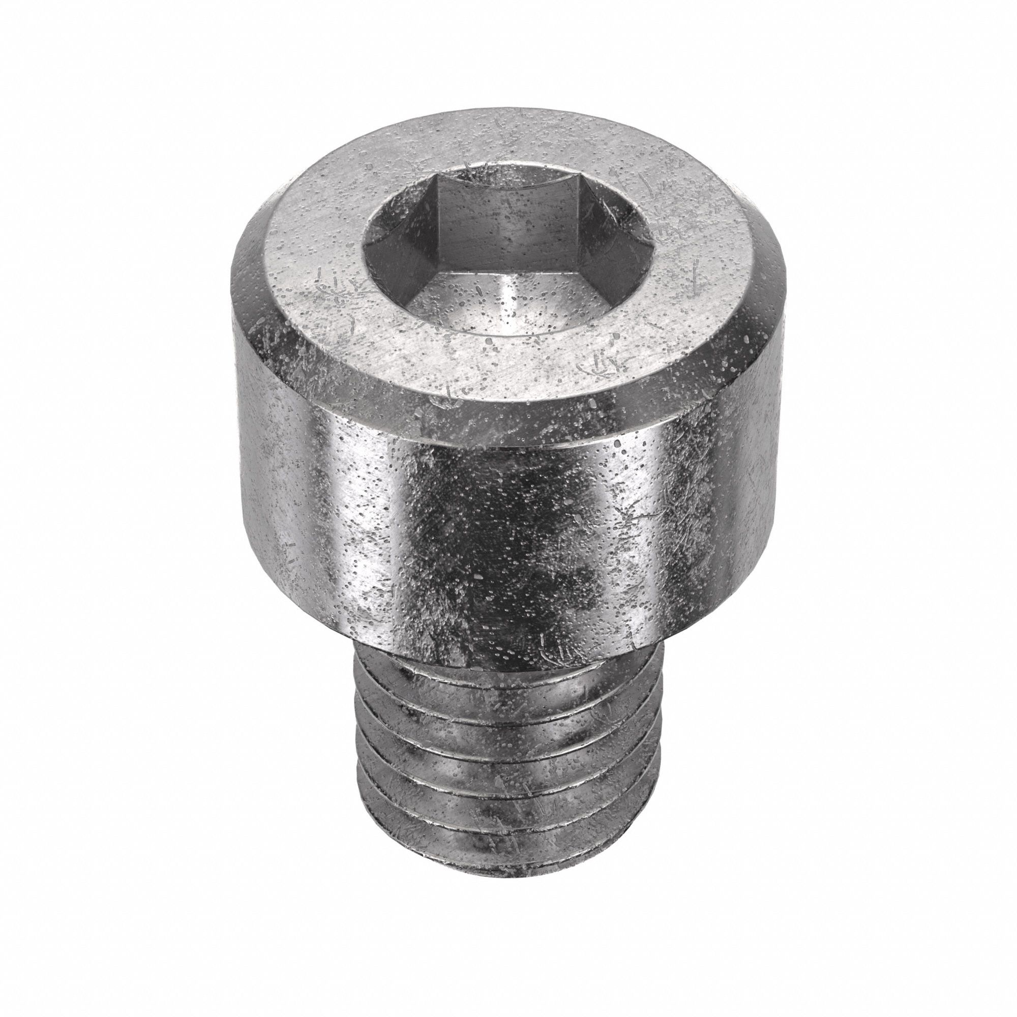 Socket Head Cap Screw: M8x1.25 Thread Size, 10 mm Lg, Std, Plain, Stainless Steel, 18-8, 50 PK