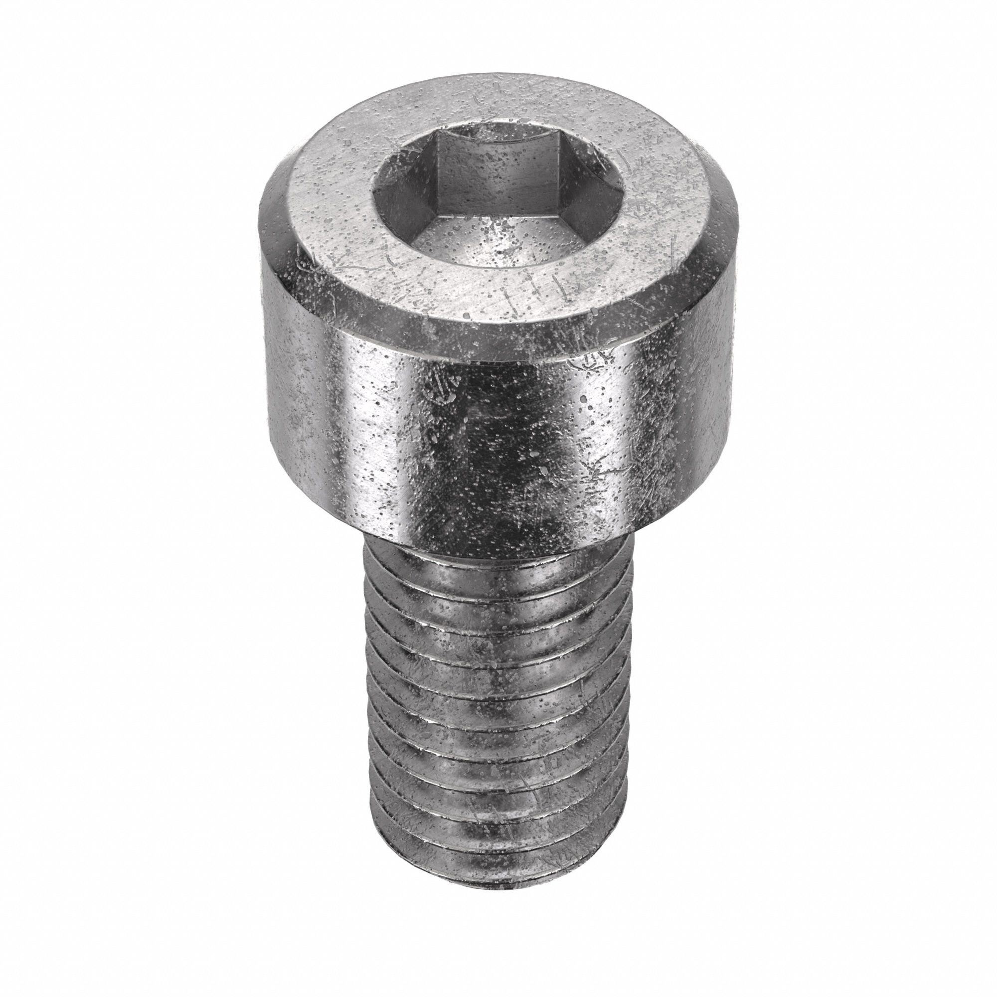Socket Head Cap Screw: M8x1.25 Thread Size, 16 mm Lg, Std, Plain, Stainless Steel, 18-8, 50 PK