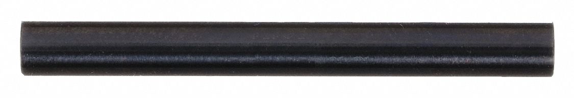 Class ZZ No-Go Pin Gauge: 0.1920 in Dia, 0.00020 in Tolerance, Steel, Black Oxide